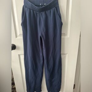 Navy sweatpants-Good material